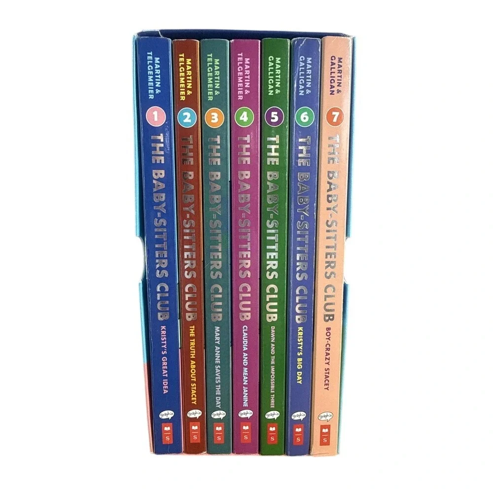 The‎ Babysitters Club 1-7 Book Box Set Raina Telgemeie Ann M. Martin
